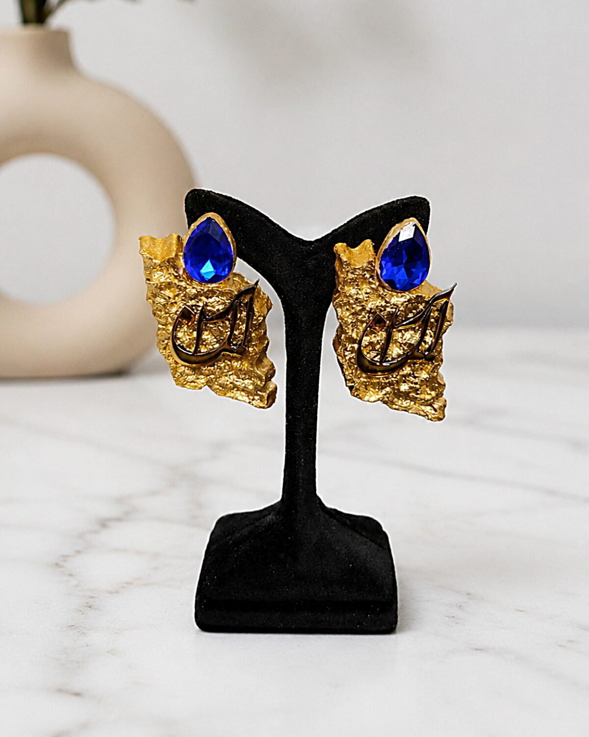Vatan – Handmade papier-mâché Earrings - Image 18