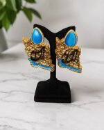 Vatan – Handmade papier-mâché Earrings - Image 22