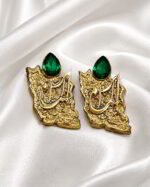 Vatan – Handmade papier-mâché Earrings - Image 20