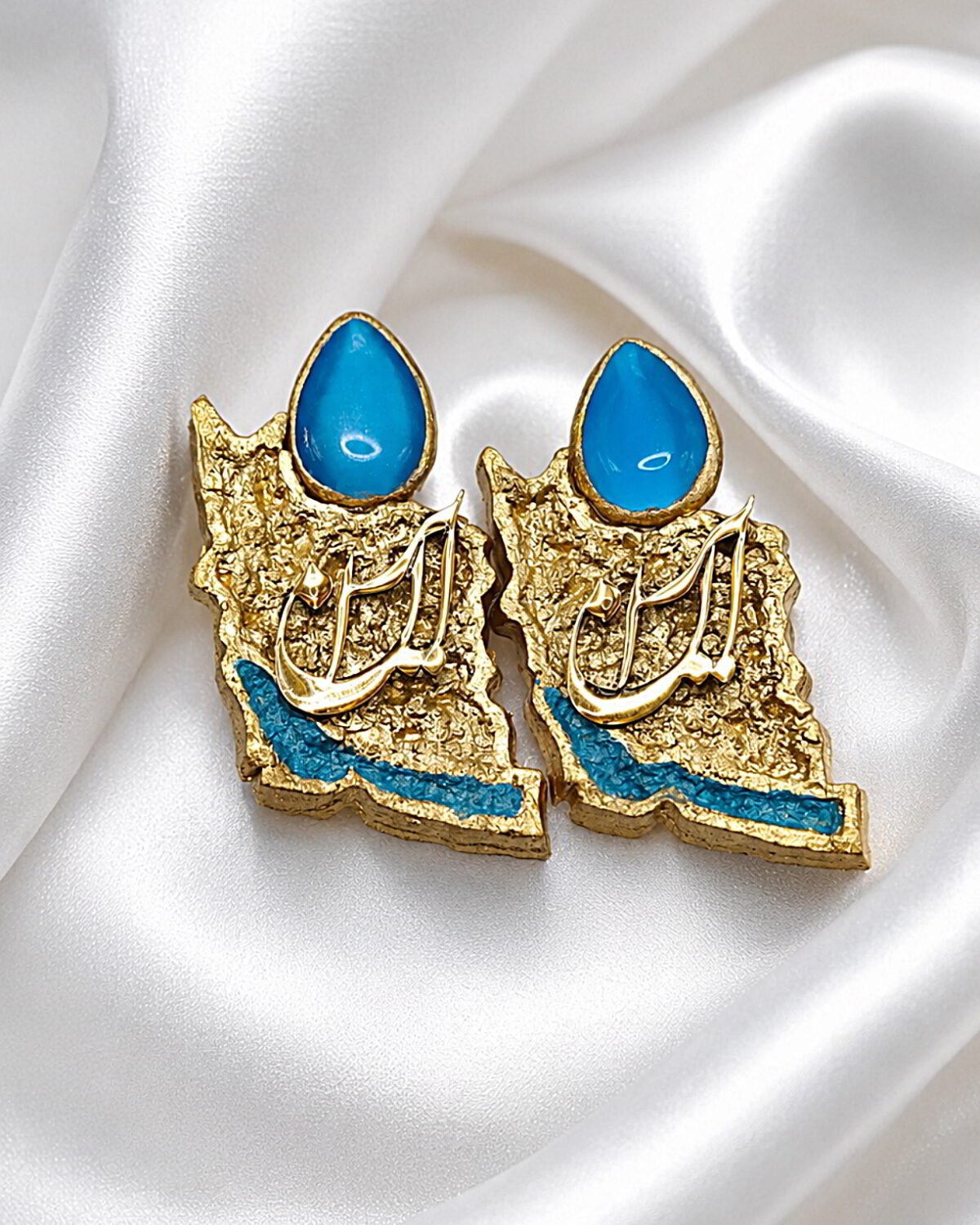 Vatan – Handmade papier-mâché Earrings - Image 21