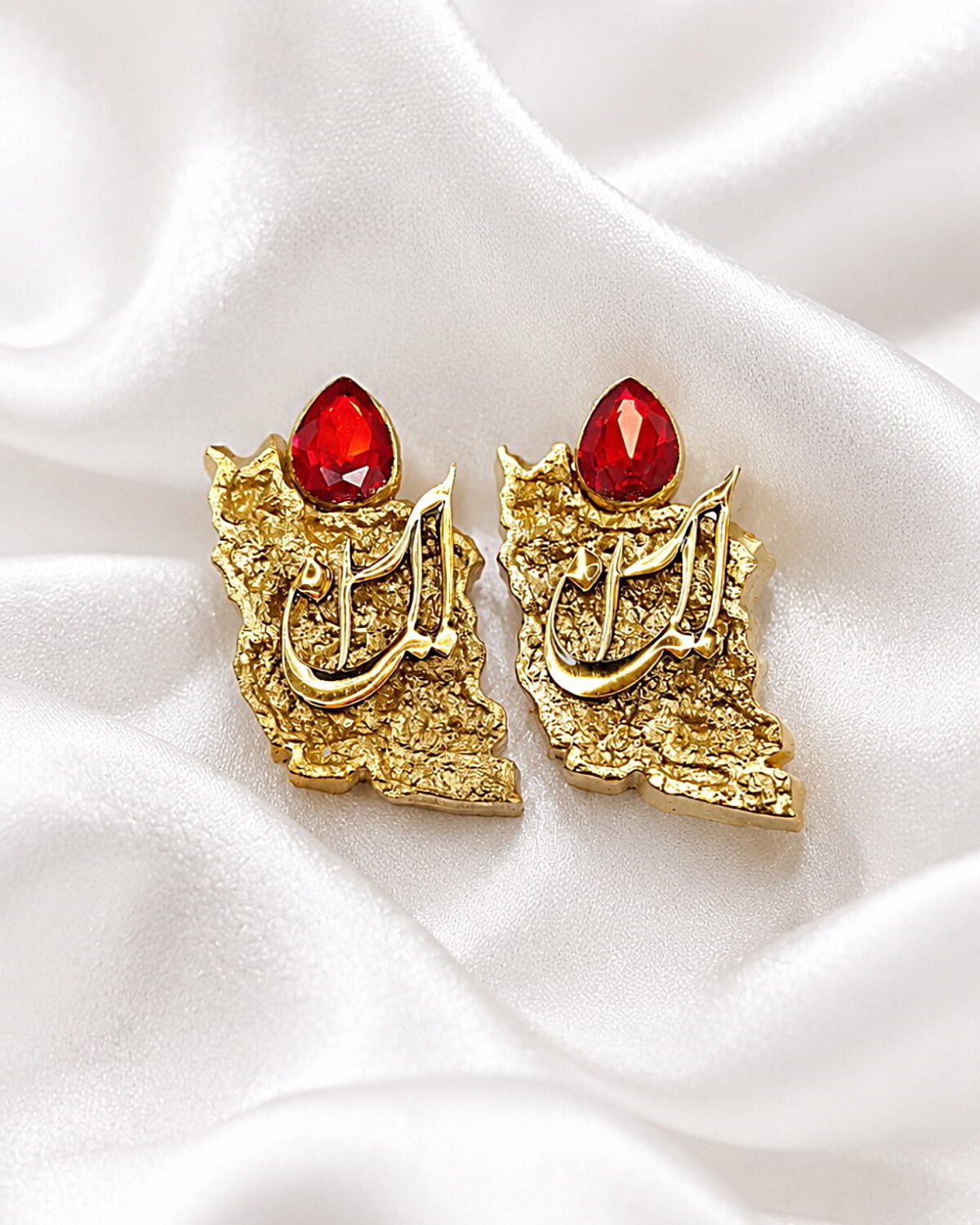Vatan – Handmade papier-mâché Earrings - Image 15