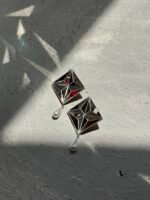 Ziwin  (Handmade Mirror Earrings) - Image 3
