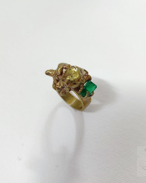 green gold ring from the hysteria collection code (M-H09-1)