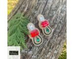 Yalda Handmade Earrings (with high Quality Stones) - Image 4