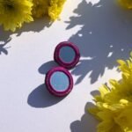 Handmade Mirror Embroidery Earrings | Eco-Friendly Lightweight Studs - Image 8