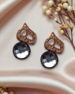 Hich – Handmade Paper Mache Earrings – Weightlight - Image 4