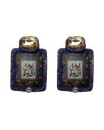 “Be My Signpost” Handmade Paper Mache Earrings