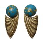 Pari Wings Earrings– Handmade Paper Mache Earrings