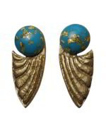 Pari Wings Earrings– Handmade Paper Mache Earrings