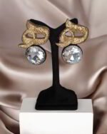 Hich Earrings – Handmade Paper Mache– Big Size - Image 8