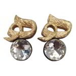 Hich Earrings – Handmade Paper Mache– Big Size