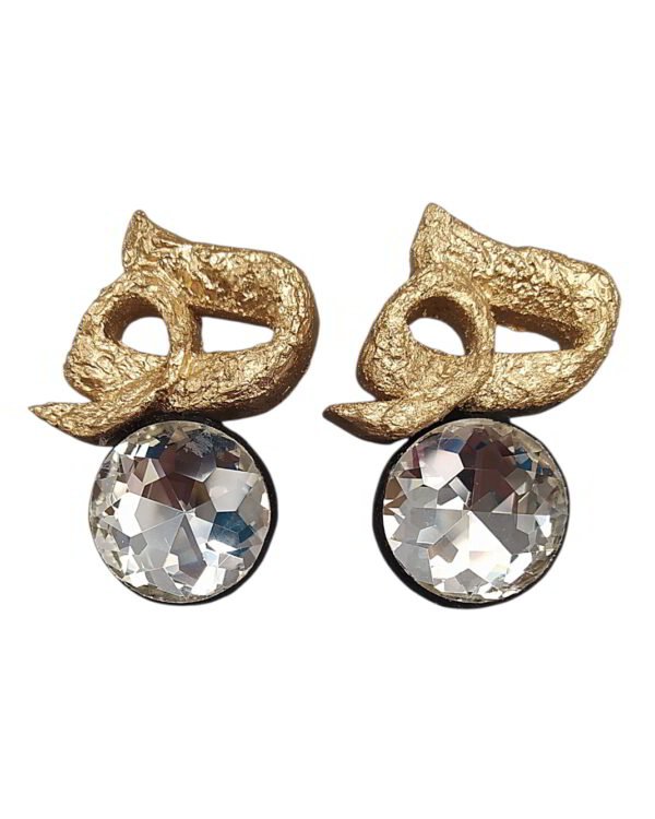 Hich Earrings – Handmade Paper Mache– Big Size