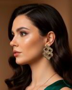 “Two–nothing, yet everything" Handmade Paper Mache Earrings – Weightlight - Image 2