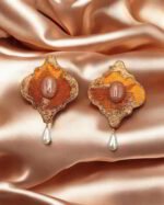 Whispers of Autumn – Handmade Earrings - Image 3