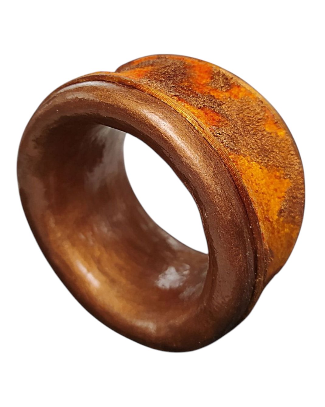 IMG_20251025_213836 Autumn Bangle – Handmade Paper Mache Bangle - Image 1