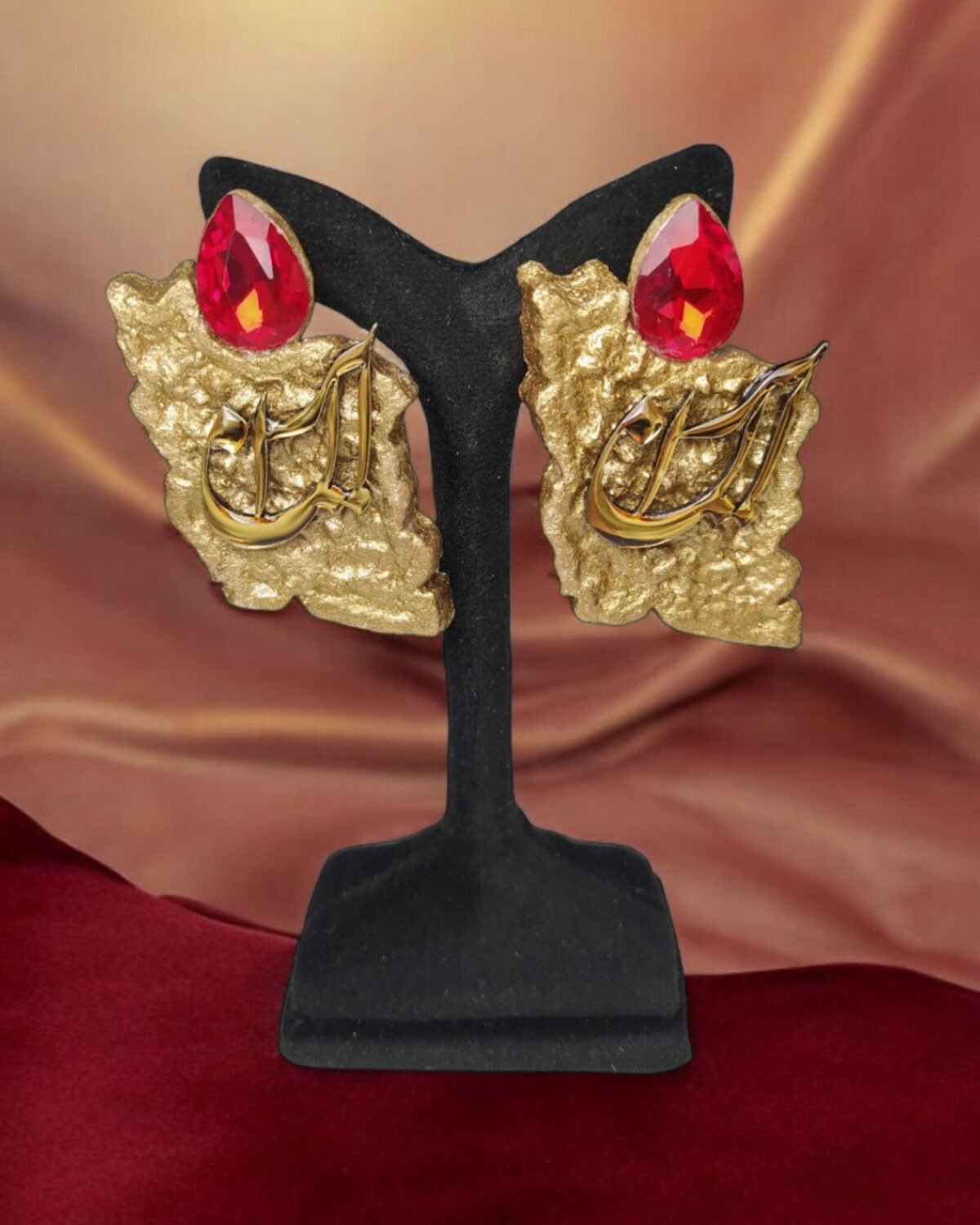 Vatan – Handmade Paper Mache Earrings - Image 8