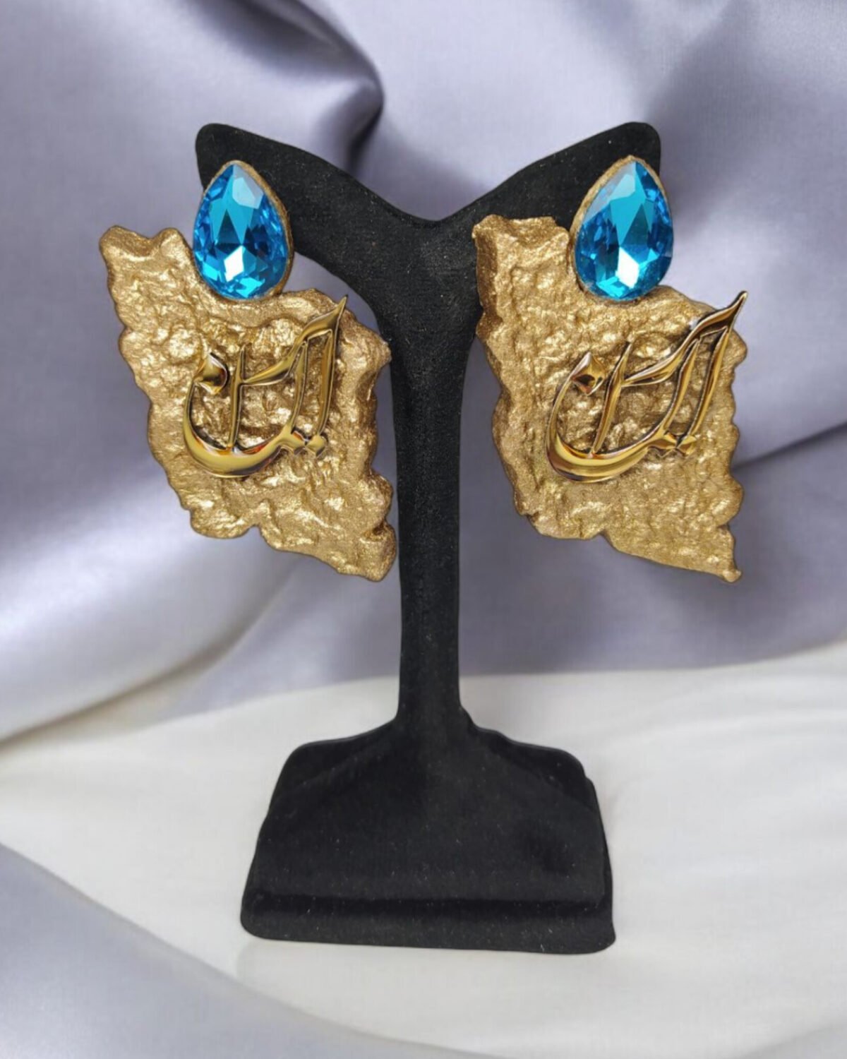 Vatan – Handmade Paper Mache Earrings - Image 9