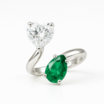 Unique love silver Ring