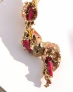 Gold red necklace from the hysteria collection code(M-H17-1) - Image 3