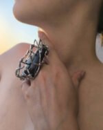 Silver Black ring from the hysteria collection code(M-H19-1) - Image 3