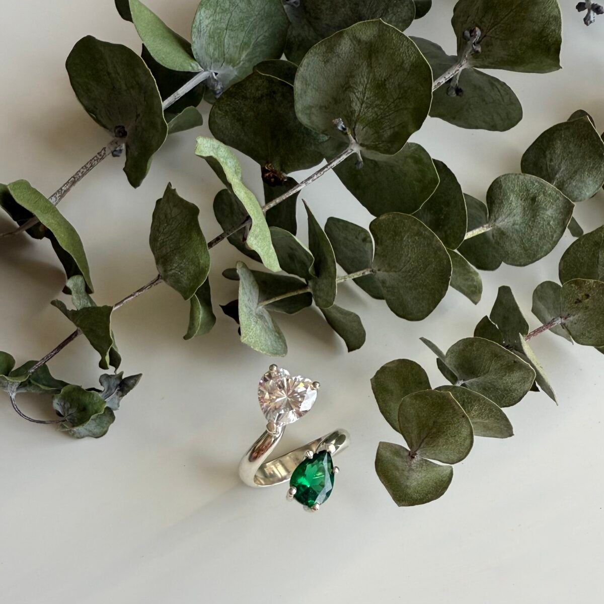 Unique love silver Ring - Image 3