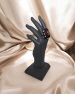 Sunset Mirror Paper Mache Ring - Adjustable - Image 5