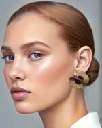 Suntrace Earrings – Handmade Paper Mache – Weightlight - Image 10