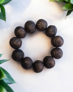 Handmade Paper Mache Patina Necklace And Bangle Set - Image 3