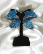 Sema – Handmade Paper Mache Earrings - Image 5