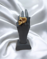 The “Nothing” Paper Mache Ring – Bold Sculptural Artwear - Image 5