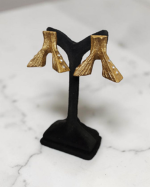 Shahyad Tower Earrings – Handmade Paper Mache Earrings - Image 7