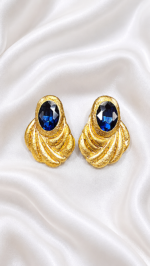 Golden Shell – Paper Mache Earrings - Image 11