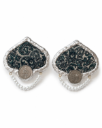 Termeh Khatoon Handmade Papier-Mâché Earrings - Image 10