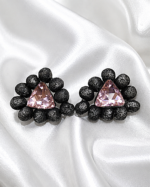 Midnight Prism Earrings - Handmade Papier-Mâché Earrings - Image 7