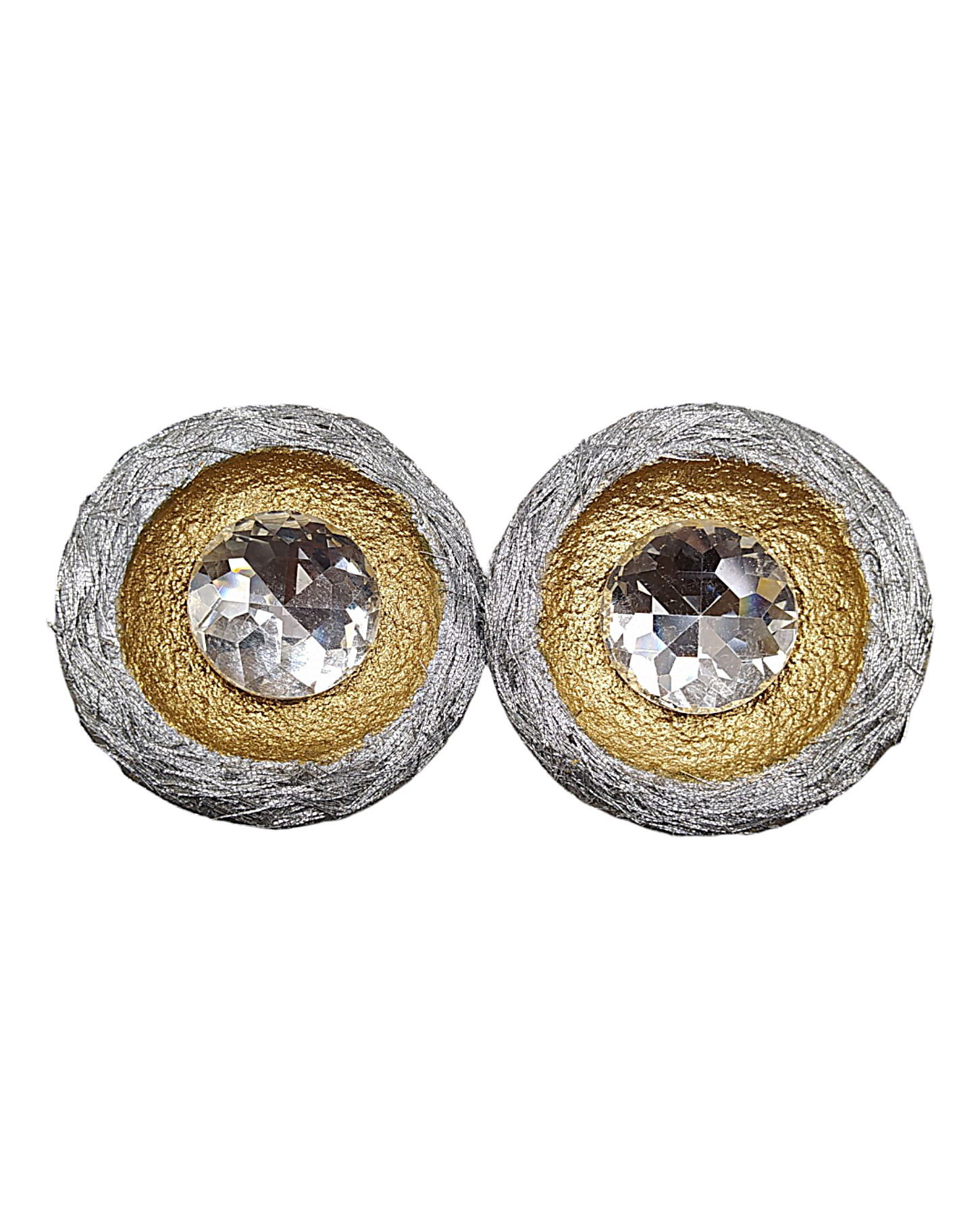 IMG_20260602_041417 Spring Blossom – Handmade Paper Mache Earrings – Light Weight - Image 1