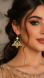 Peychak Earrings – Persian Heritage Meets Modern Beauty - Image 3