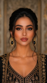 Royal Crown Earrings – Lightweight Persian Art - Image 10