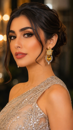 Royal Crown Earrings – Lightweight Persian Art - Image 8