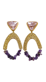 Arghavan Jewel Earrings – Contemporary Persian Art