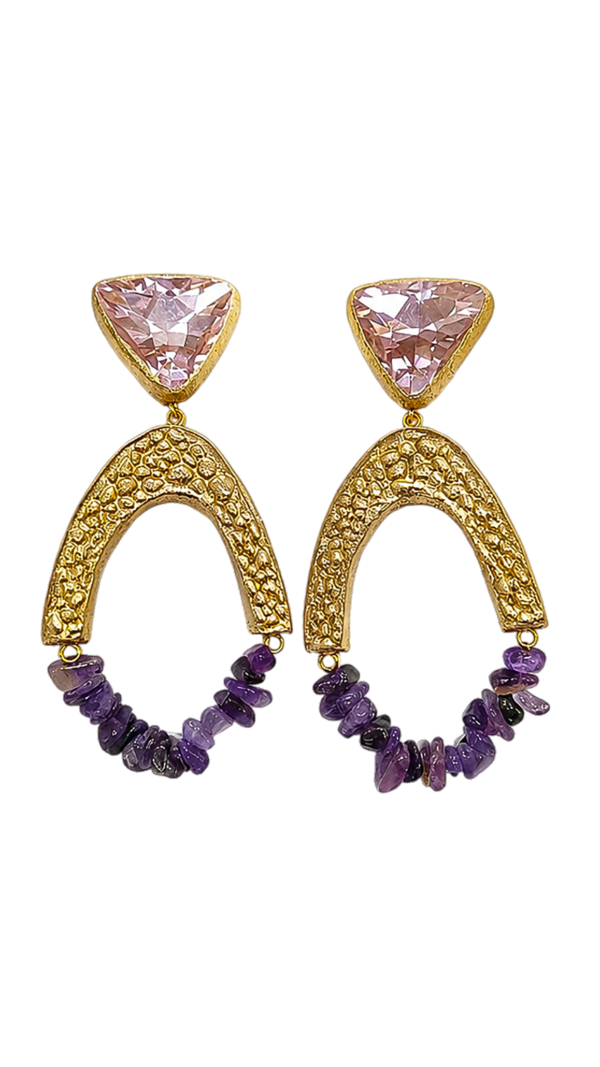 Arghavan Jewel Earrings – Contemporary Persian Art