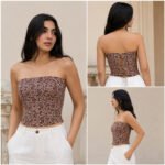 YAZD – Handwoven Persian Silk Termeh Crop Top - Image 5