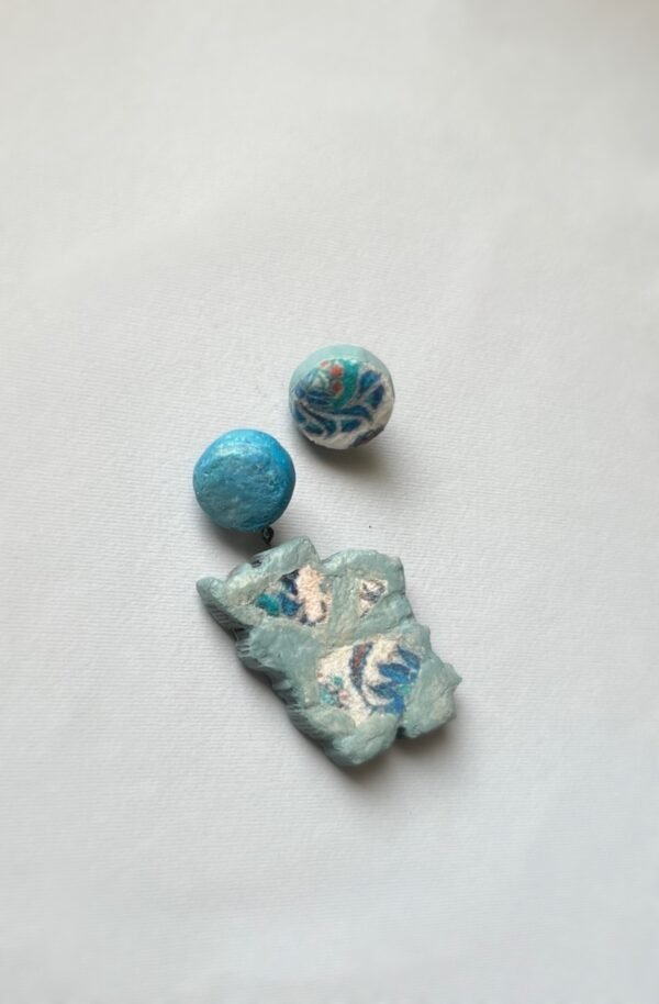 Iran Map Earrings Ancient Heritage and Artistry