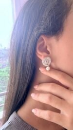 Sterling silver twist earring - Image 2