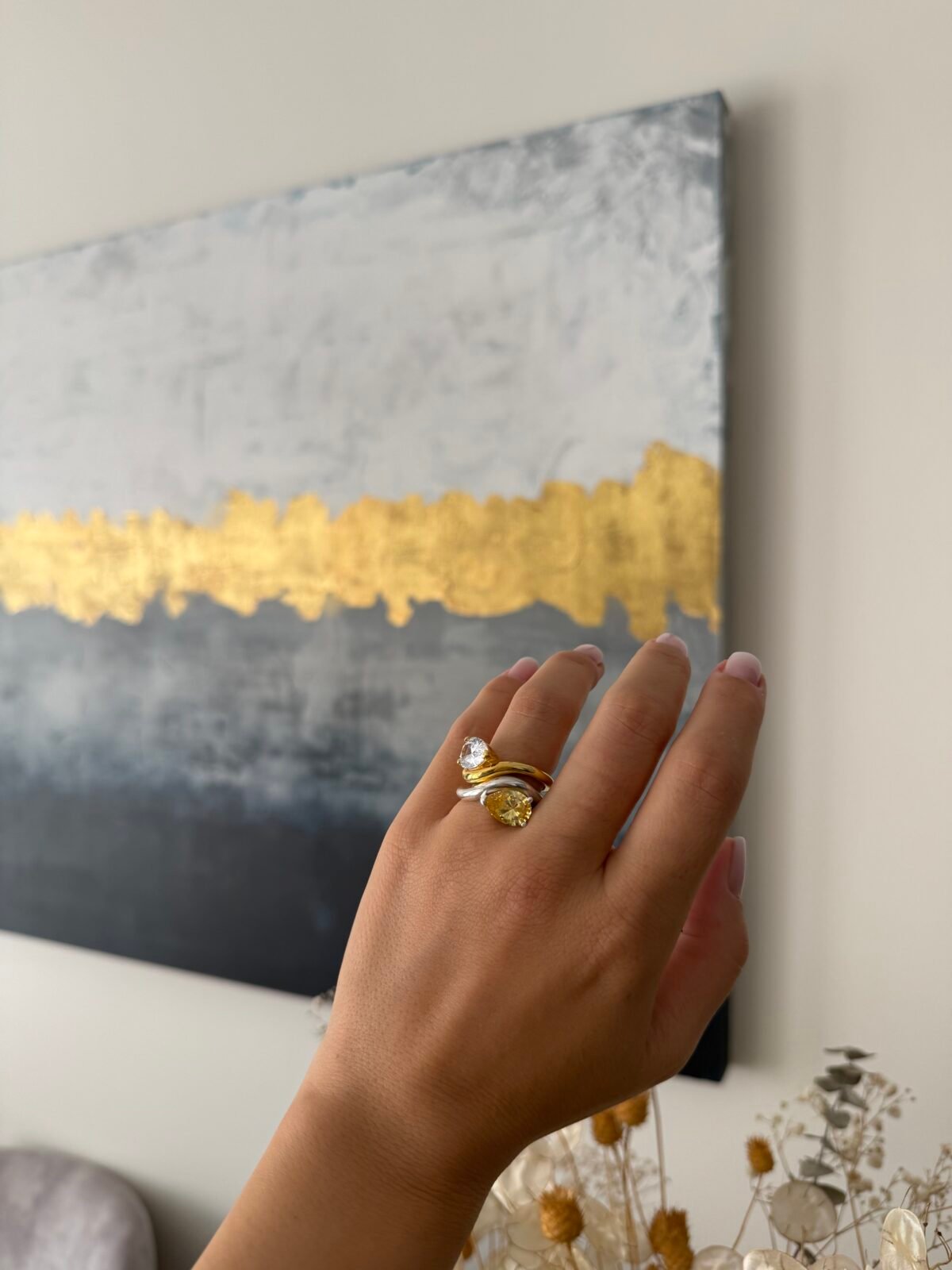 Sterling silver Ashk ring - Image 6